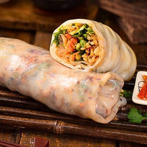 Vegan Liangpi Wrap  (24-hour Pre order by phone) 纯素卷凉皮（需提前一天电话预定）